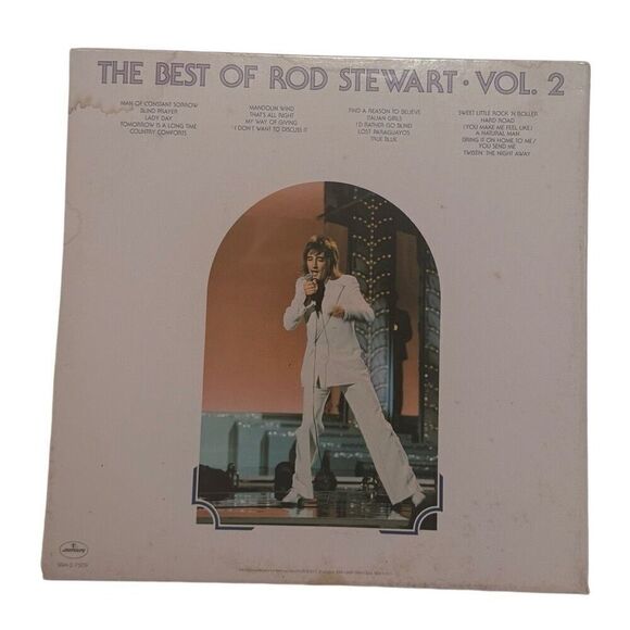 The Best Of Rod Stewart Vol. 2 Double LP | 1976 | Mercury SRM-2-7509 Vinyl - Picture 2 of 16